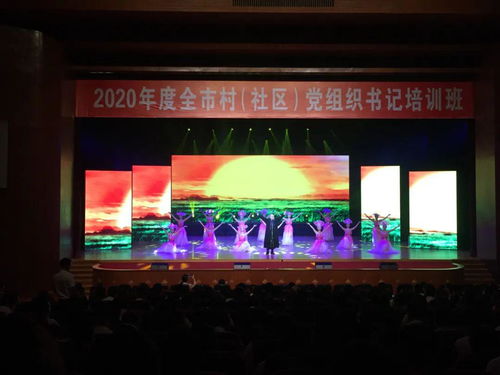2020年度新余市村社區黨組織書記培訓班文藝晚會精彩花絮 凝聚文化力量，共繪基層新篇
